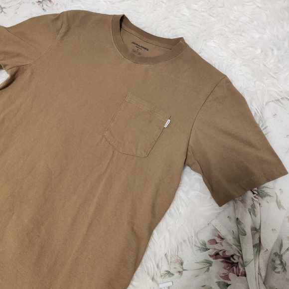 Jack & Jones brown tshirt - Picture 1 of 4